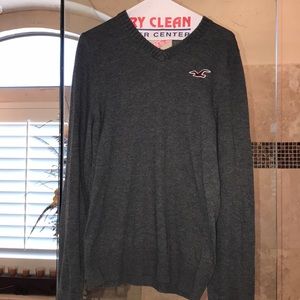 Men’s Gray Hollister Sweater